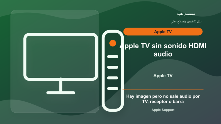 Apple TV sin sonido: cable HDMI, salida de audio o receptor - Apple TV sin sonido HDMI audio