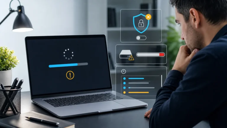 فني يشخص خطأ تحديث Windows مع VPN وقسم نظام محجوز منخفض المساحة